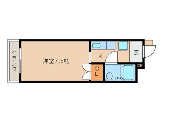 ハイツ沢良木の物件間取画像